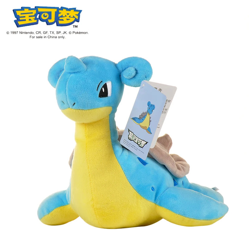 Kawaii Pokemon Lapras Stuffed Toys Cartoon Cute Water Sprit Plush Dolls Throw Pillow Birthday Gift For Kids Friends Boys Kawaii Pokemon Lapras Stuffed Toys Cartoon Cute Water Sprit Plush Dolls Throw Pillow Birthday Gift For Kids Friends Boys